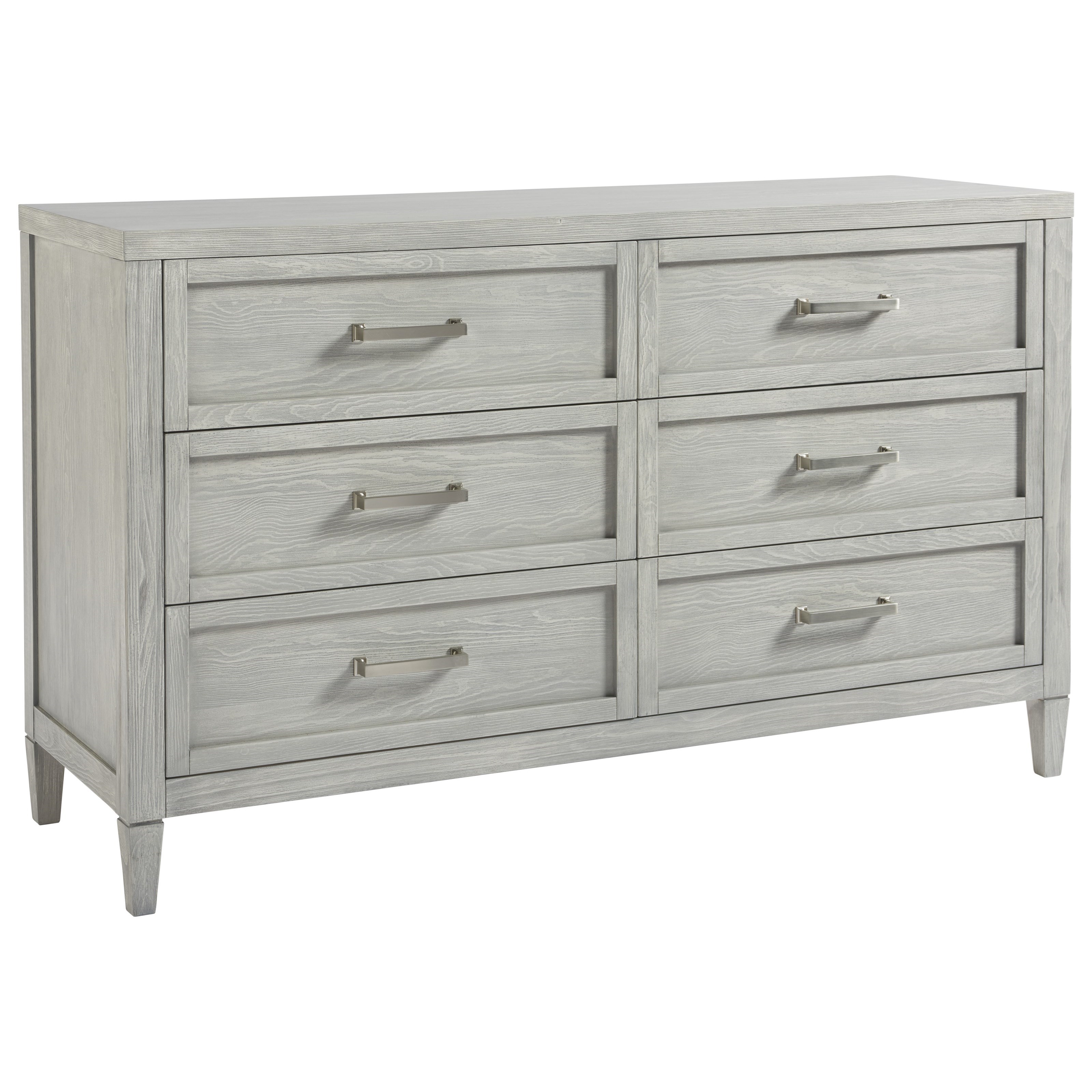 Universal Coastal Living Home Escape Small Space Dresser with 6